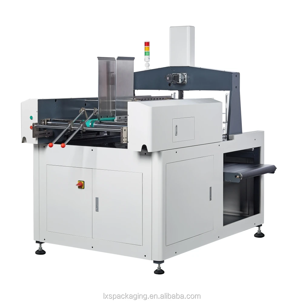 Automatic high quality shoes box corner pasting machine