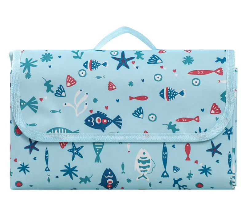 
Various Colors Portable Moisture-Proof Outdoor Mattress Foldable Travel Outdoor Blanket With Waterproof Backing Picnic Blanket/ 