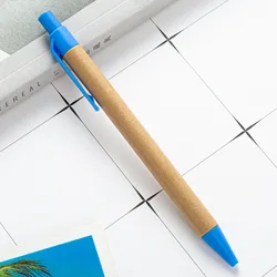 wholesale custom logo promotional cheap eco friendly ink ballpoint pen