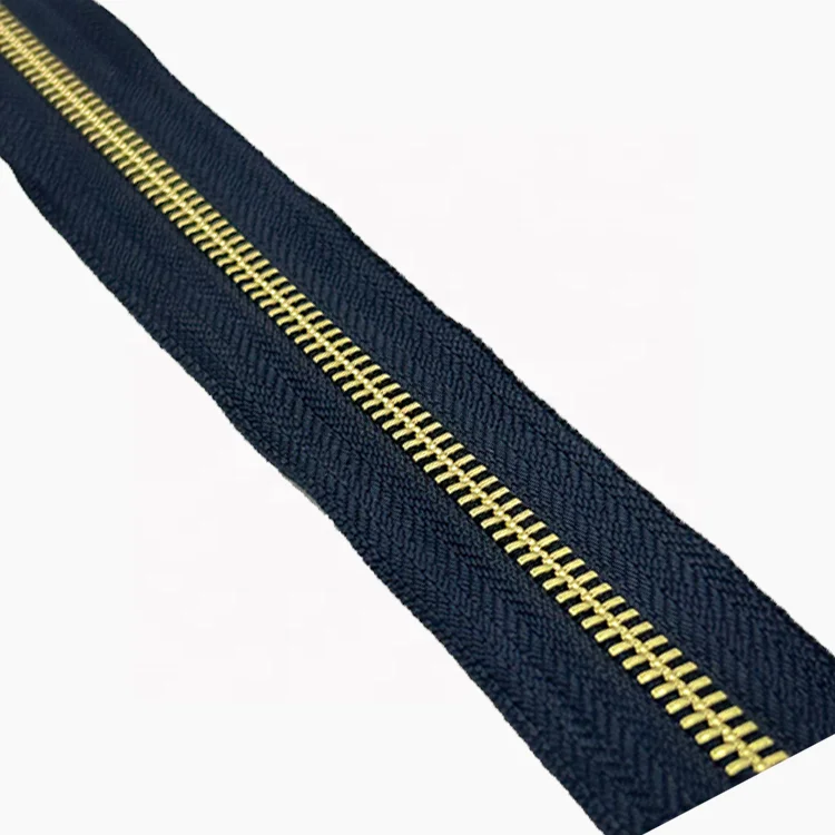 Custom Logo Bag Accessories Metal Zipper For Business Bag