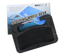 Car Accessories Portable In-vehicle Desk Food Stand Table Coffee Drink Rack Laptop Holder Car Steer Wheel Tray