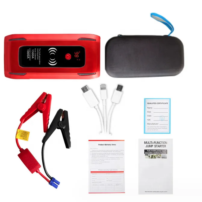 Emergency starting power supply 12V multi-function portable vehicle starter outdoor mobile energy storage power