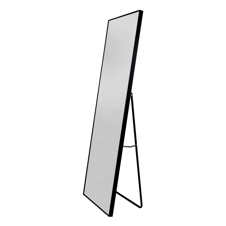Rectangle shape full length mirror floor mirror standing mirror for bedroom living room
