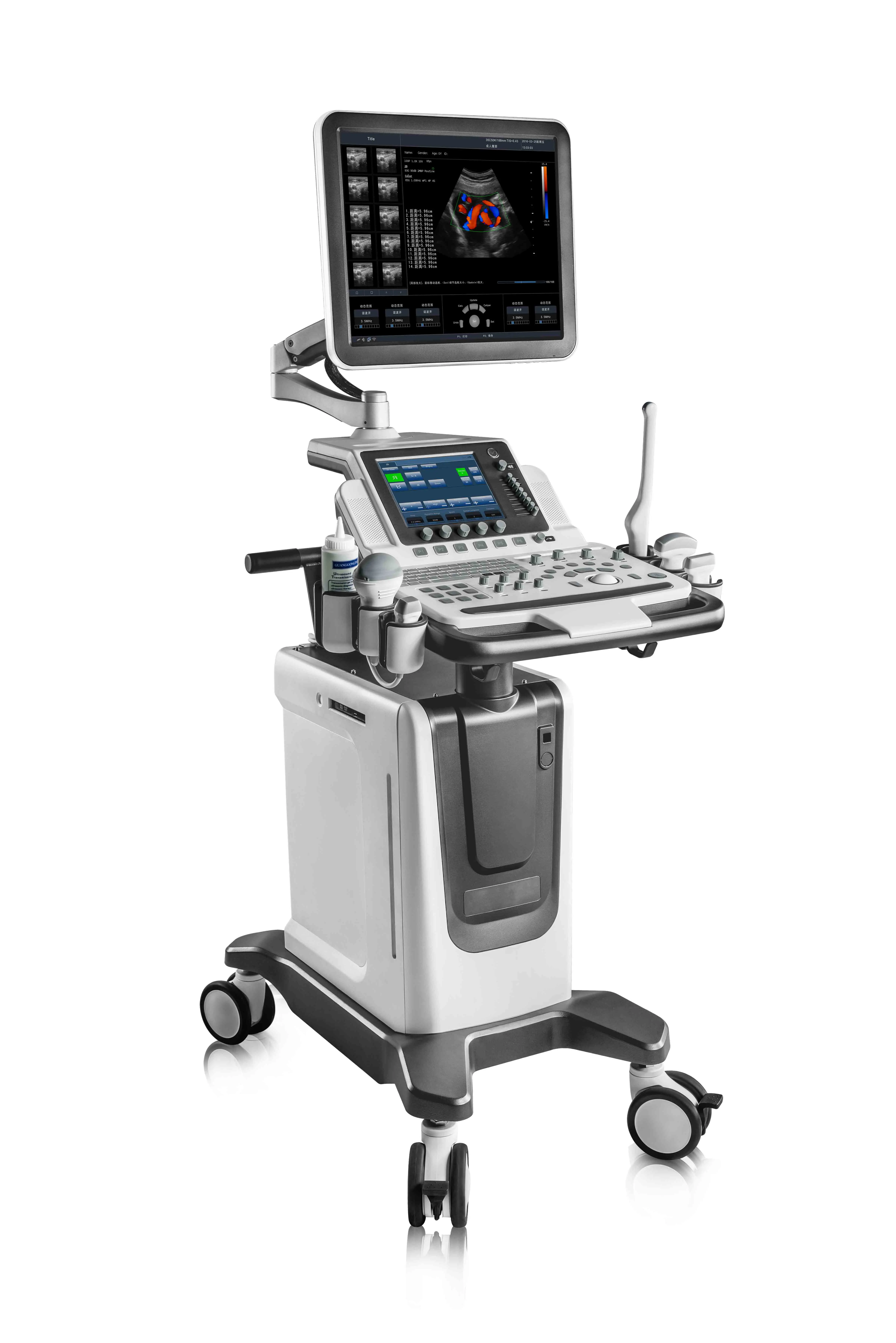 Best sell Trolley 4D Cardiac Probe Color Doppler Ultrasound Machine