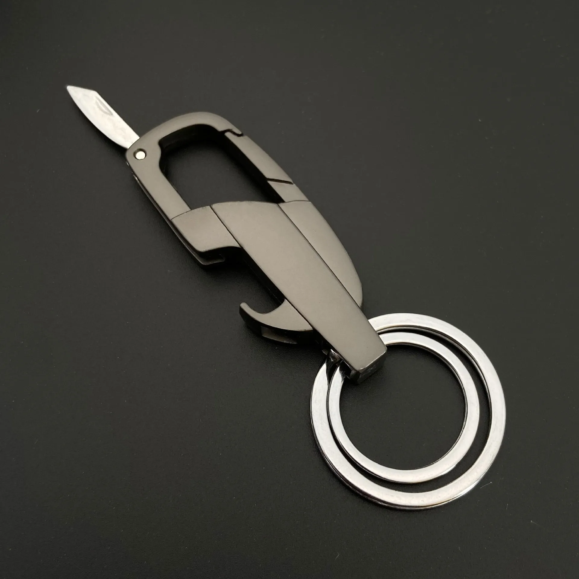Customized Metal Keychain with Laser Lettering Unique Gift Pendant