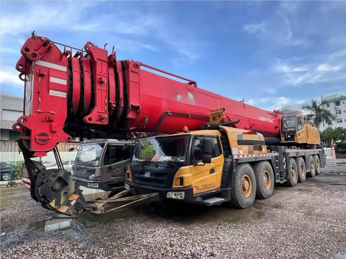 Used SA-NY SAC 1600S 80tons 100tons 120tons 160tons crane truck crane 5 ton trucks sa-ny Small Mobile Truck Crane