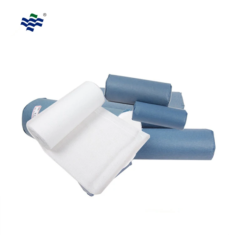 90cm x 100m Medical Absorbent 100 Yards Jumbo Semi Elastic Roll Gauze