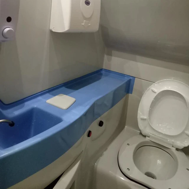 Bus interior accessories Bus Coach portable toilet