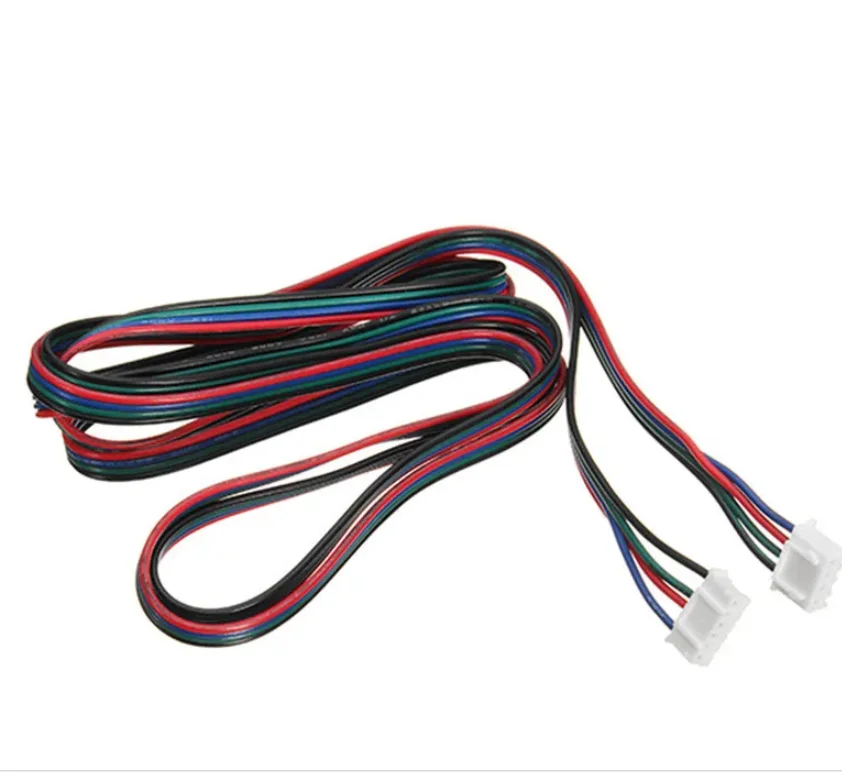 150CM 4pin to 6pin XH2.54 3D Printer NEMA 17 Stepper Motor Cable DuPont line For 42 Stepper Motor Cable