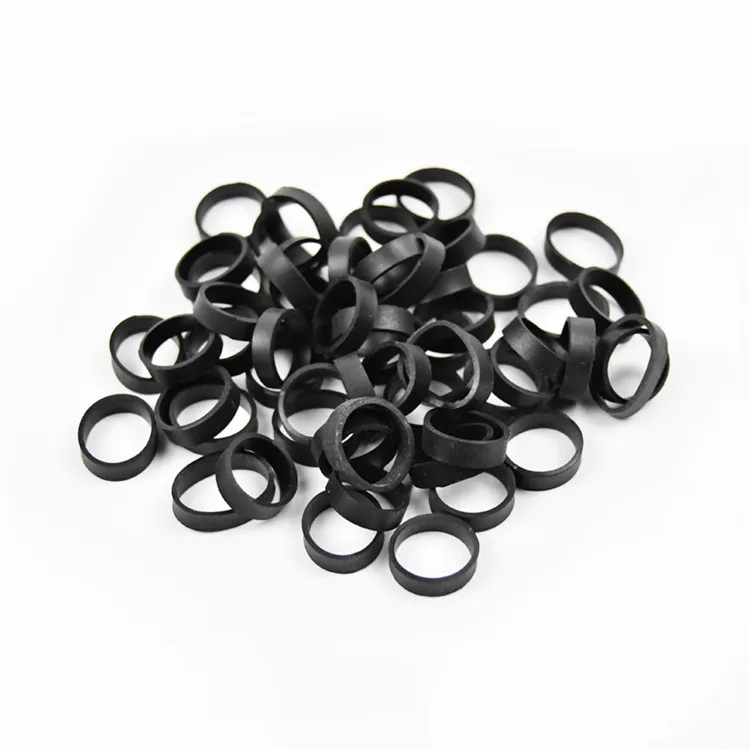 Made in China Factory TPR Black 15mm in Diameter OEM Closeout Overstock Available to Ship Now Rubber band