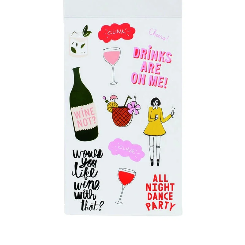 Высококачественная бумажная наклейка для упражнений детей