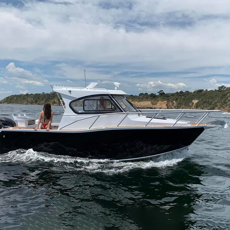Aluminum Fishing Boat 250-350Hp Small Fishing Boat With Motor And Trailer Fishing Boat With Motor