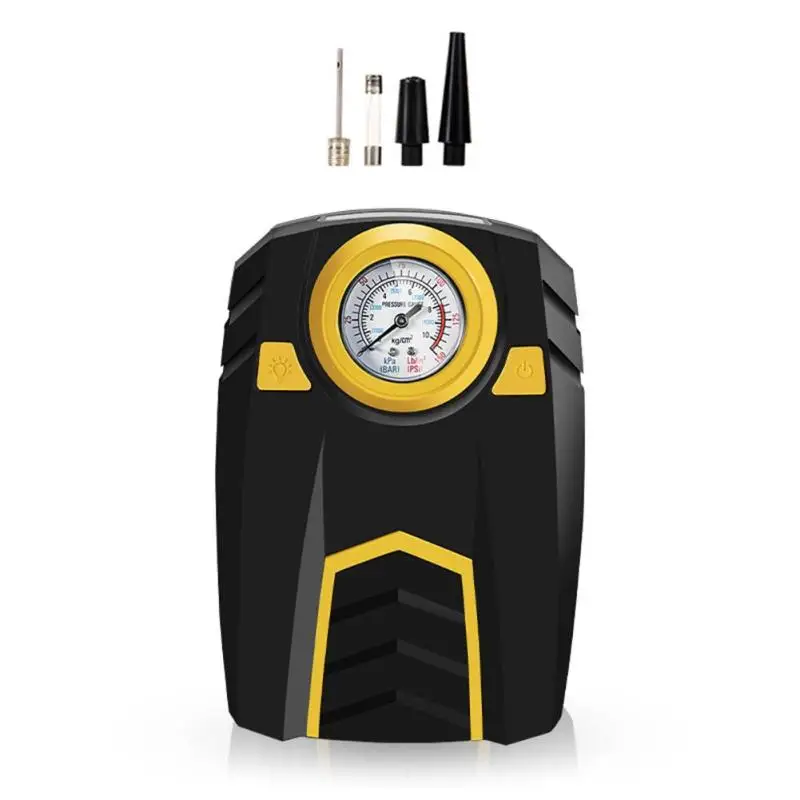 Car Air Pump Portable Home Car Tire Dual-use Multi-function 12v Automatic Tire Pressure Pump