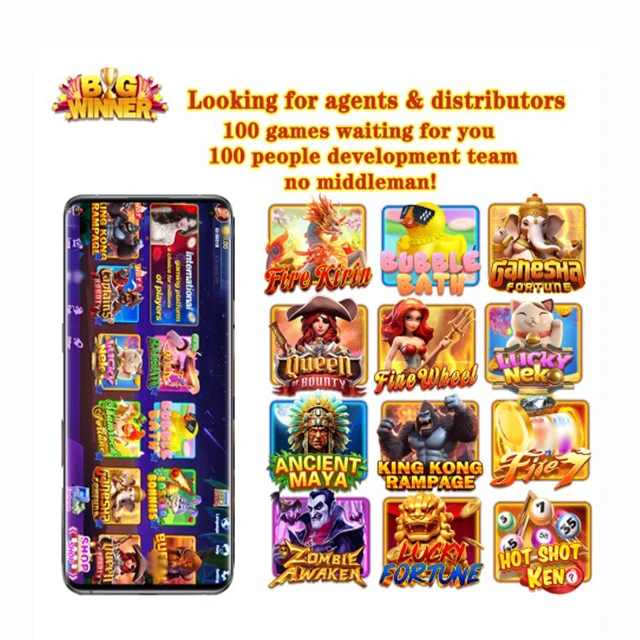 Become Distributor Firekirin Big winner USA Hot Sale Online Mobile Fish Game Megaspin Fish Game App