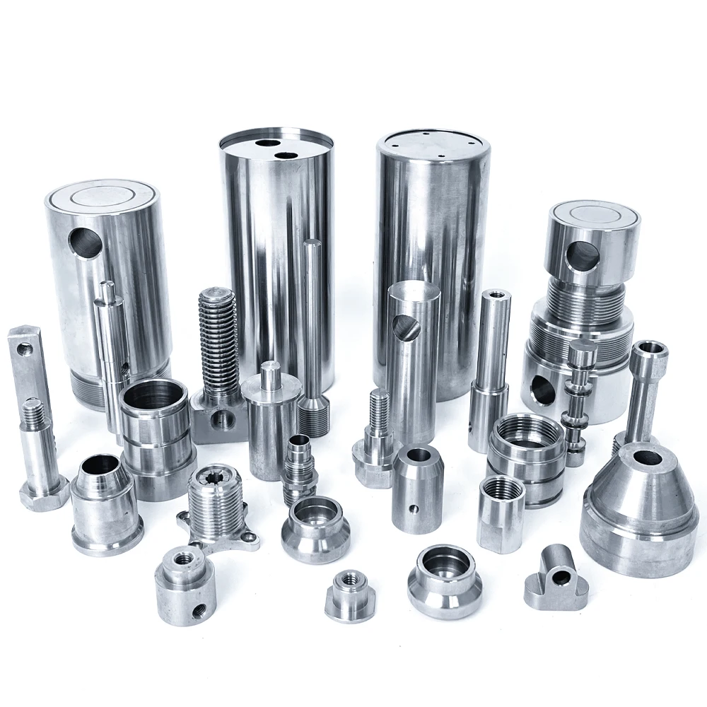 custom cnc machining stainless steel aluminum  cnc shaft carbon steel shaft precision cnc machining stainless steel parts