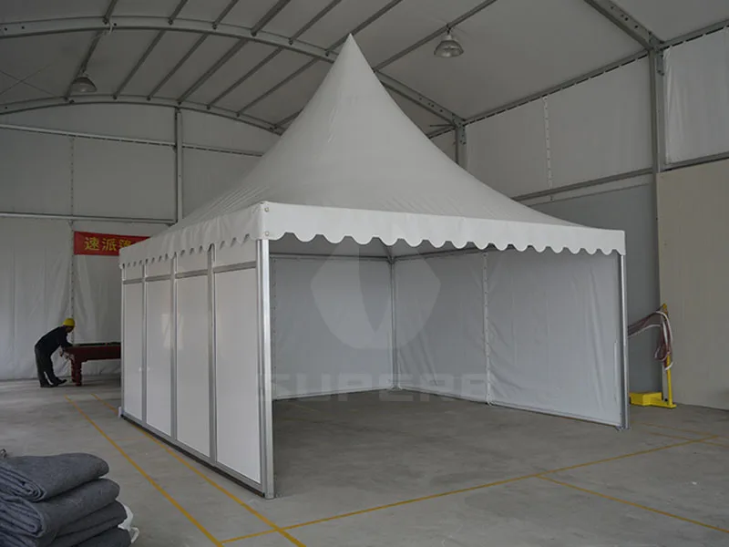 6x6 Aluminum high peak canopy Pagoda Marquee tent for exhibition event