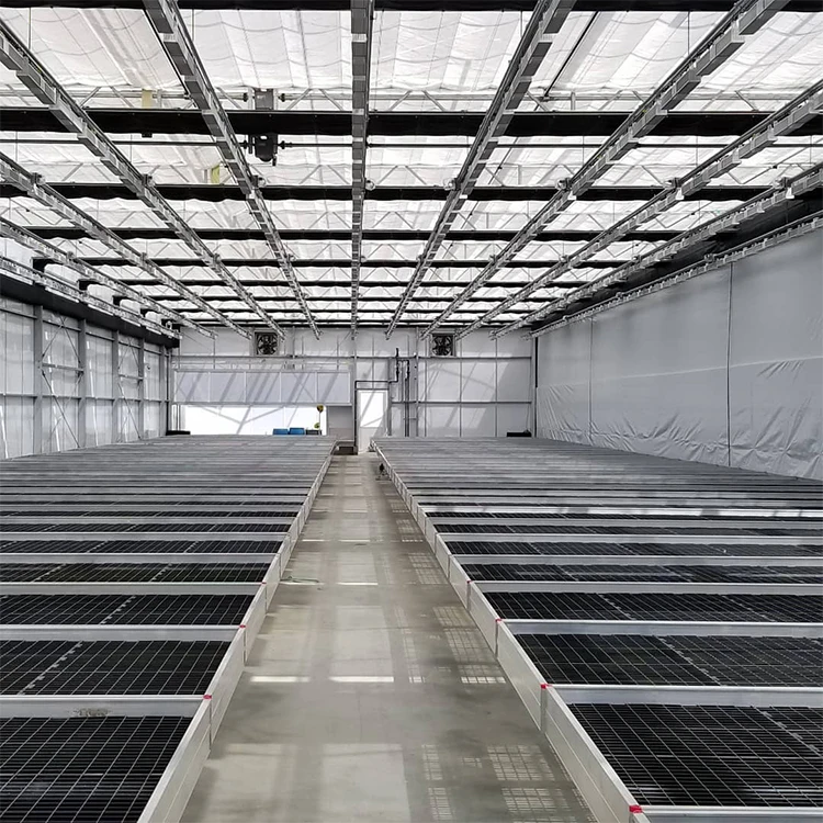 Tropical Wind Resistant Polycarbonate Shade House Fully Light Deprivation Blackout Mushroom Tunnel Pc Sheet Greenhouse