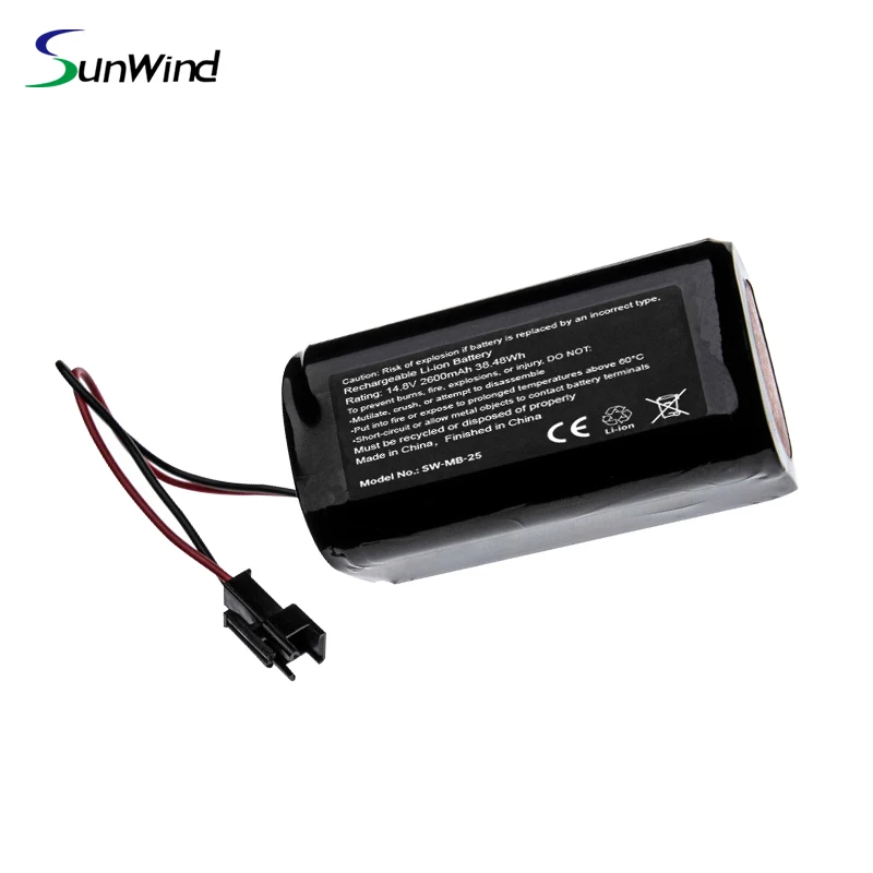 Li-polymer Replacement Battery OEM NEW Mipro MA-101B MA-202 MB-25 MB-25N Wireless Outdoor Speaker Battery 14.8V 2600mAh