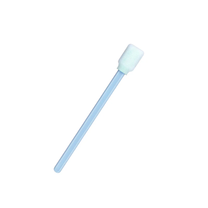 CM-FS707 Disposable Blue Green Industry Dust Free Cleanroom 707 Foam Swab for Printer Roland Sensor Cleaning