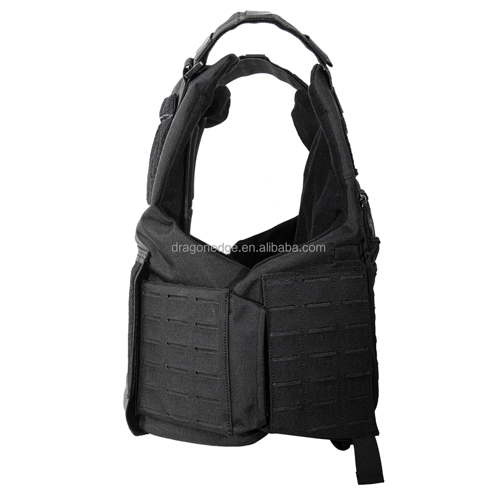 SPARK TAC Laser Cut Velcro outdoor safety defense equipment personal  Protective Training Tactical Vest