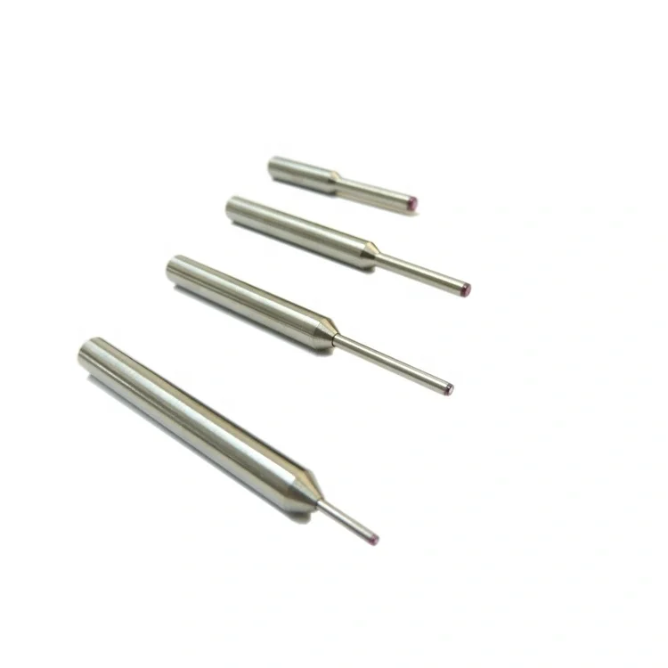 coil winding machine accessories tungsten carbide wire guide needle high polishing Coil Winding Machinery Ruby nozzle