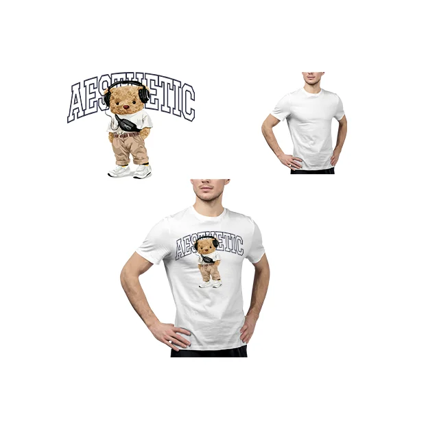 Iron Heat Transfer Vinyl on Bears Series Customized Heat Transfer Printing Wholesale Stickers