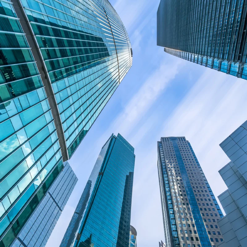 Glass Facade Building Stick System Glazed Curtain Wall Unitized Structural Glazing Curtain Wall