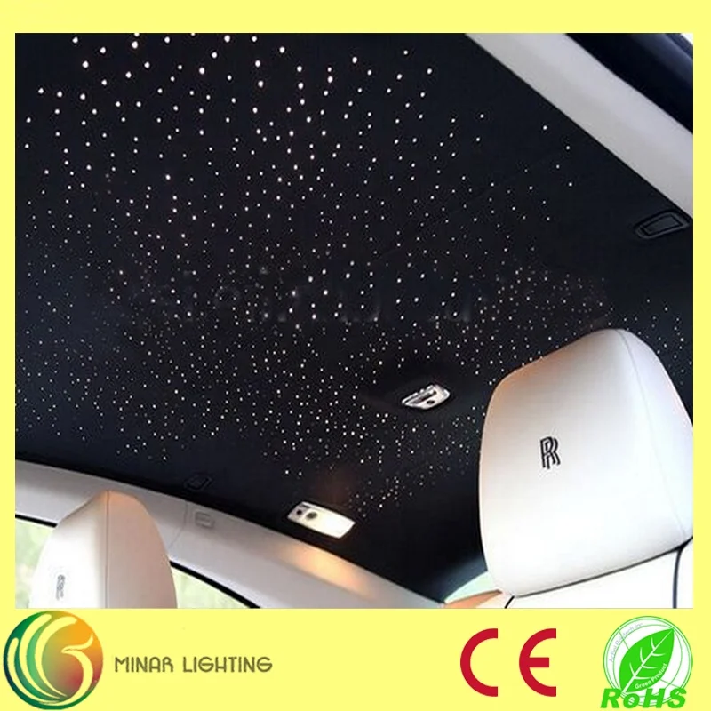 RGB Mini 9W LED Fiber optic light engine with fiber optic harness kits for car roof