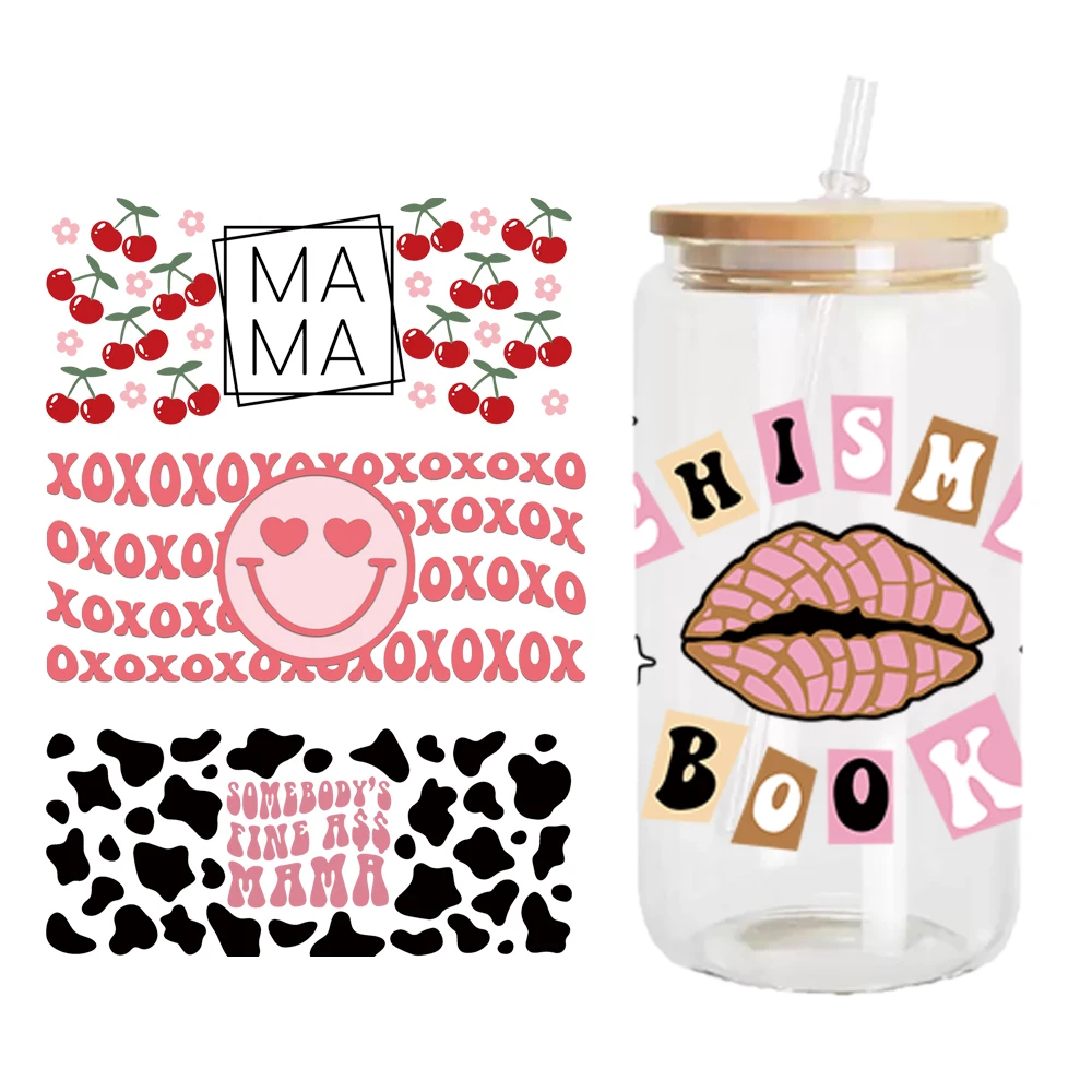 custom uv dtf vinyl cup packaging uv dtf cup wrap transfers uv dtf Printer cup wrap transfers