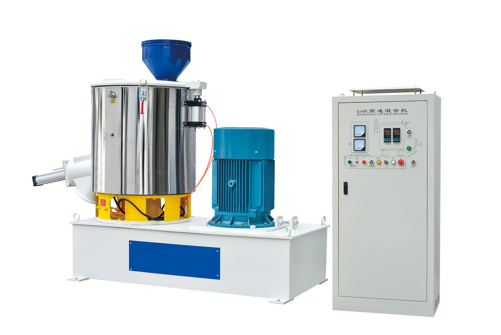 Fully Automatic Plastic Heating Cooling Mixer High Speed PVC Raw Materials Hot Cold Mixing Machine Units