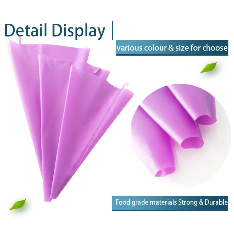 Горячая Распродажа 12 дюймов прочный материал различные силиконовые кондитерского мешка