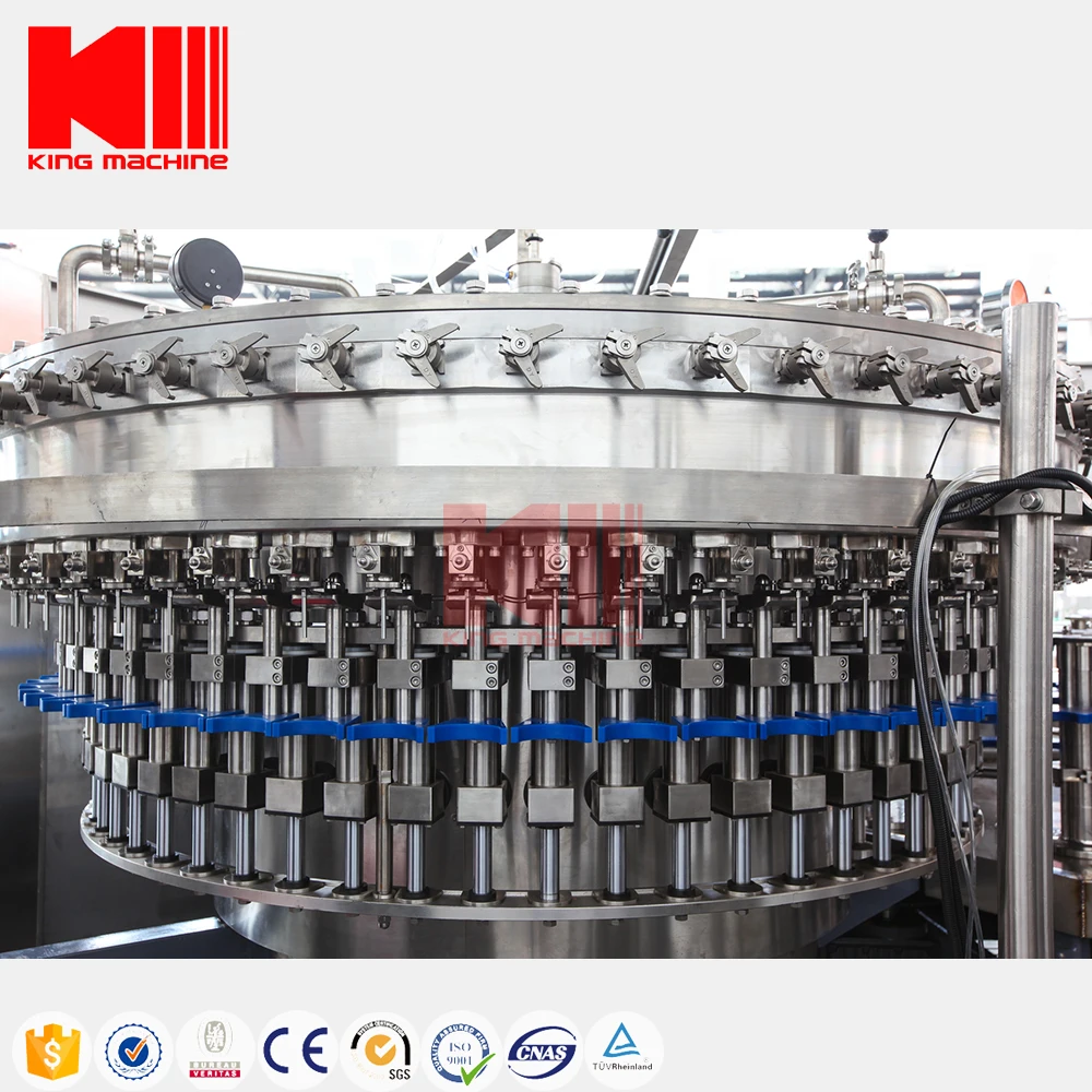 Automatic beverage energy cold drink soda soft sparkling water carbonated drink bottle making filling bottling machine