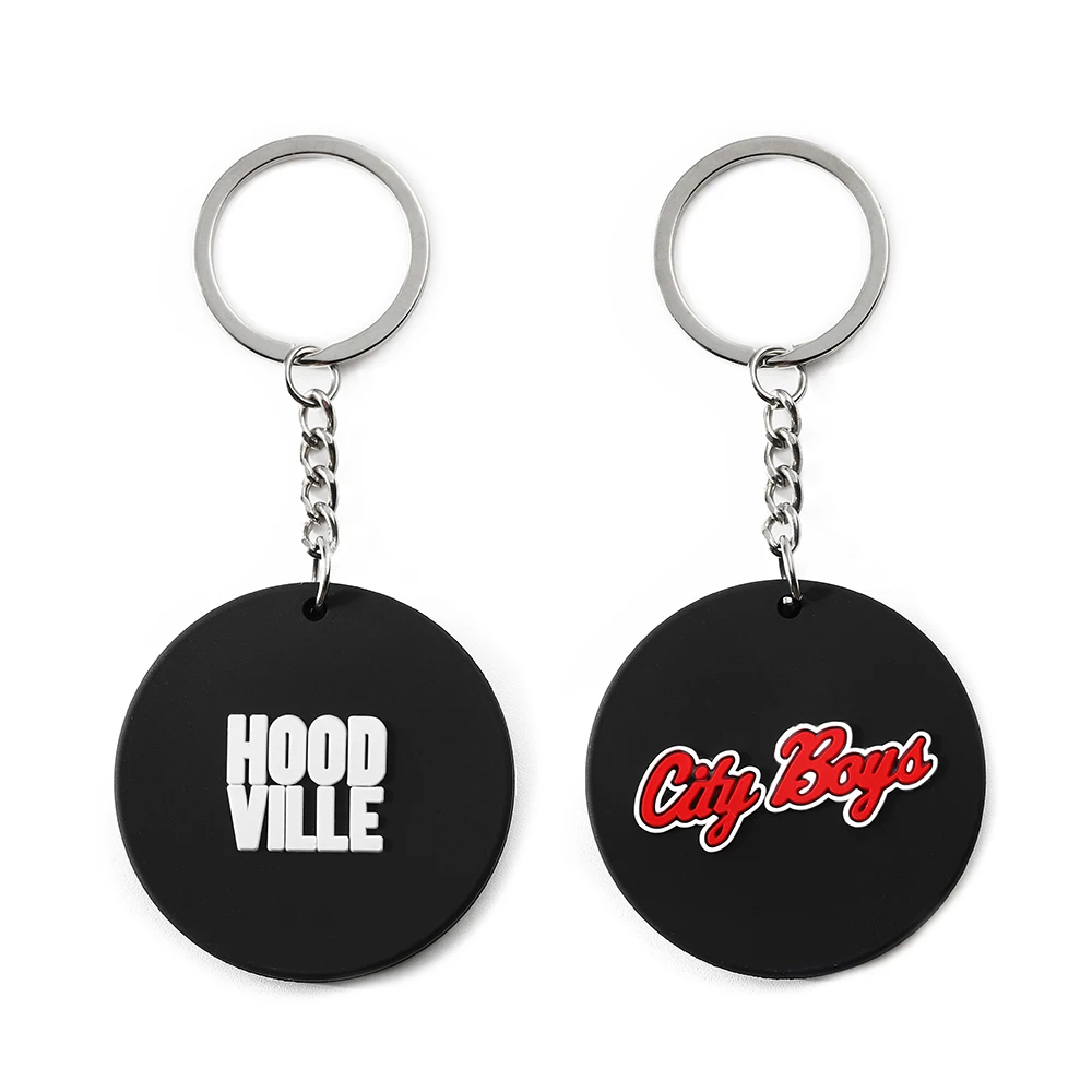 Promotional Gift Custom Soft Pvc Rubber Plastic 2D 3D Key Chains Keychain Silicone Keyring With Your Logo Letter