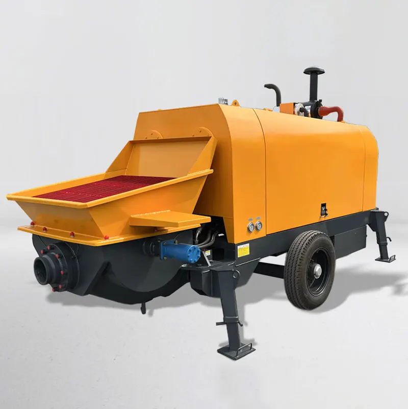 Factory Price Ready Mix Concrete With Pump Ground Line New Cement Concrete Mortar Mixer Pump Concrete Pump Truck For Sale
