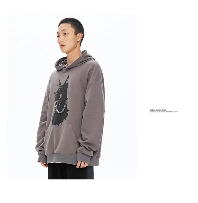 solid custom logo premium designer hoodies hoody clothes cotton anime printed hoodies for men