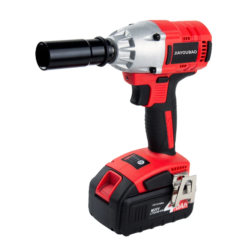 
20V rechargeable impact wrench brushless powerful torque 