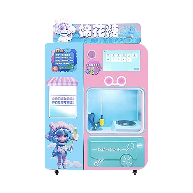 Fully Automatic High Quality Marshmallow Cotton Candy Making Machine / Marshmallow Production Line / Candy Confectionery Machine