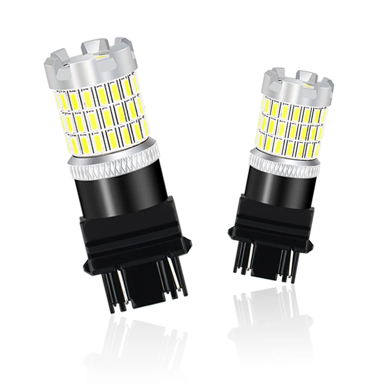 Wholesale 3157 T25 P27/7W 1157 7443 LED Canbus 4014 3030 6000K DC 650LM signal light