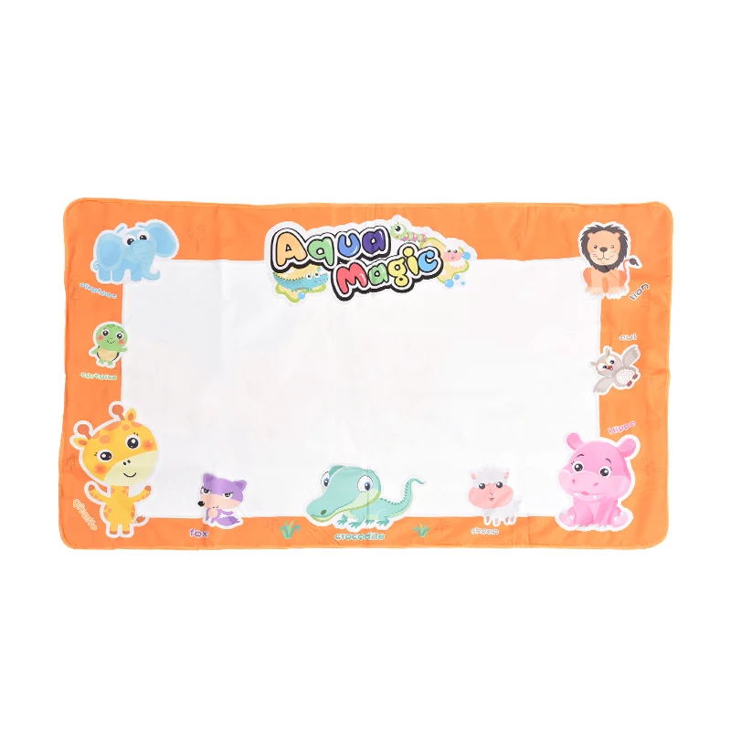 2020 new educational aqua magic mat funny water drawing mat set recycle doodle mat for kids