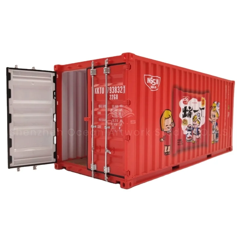 O.A.S Container Model Factory Customized Scale1:20 Plastic Crafts Shipping Boxes  CQYD Container Model
