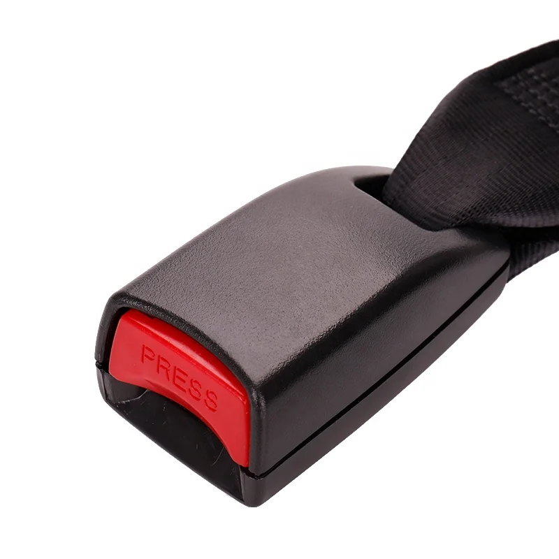 АБС-пластик черного цвета сменный кабель изготовленным на заказ логосом автоматический пресс с помощью ремней безопасности, Защитные чехлы для сидений автомобиля из ткани, с ремешком с пряжкой для автомобиля