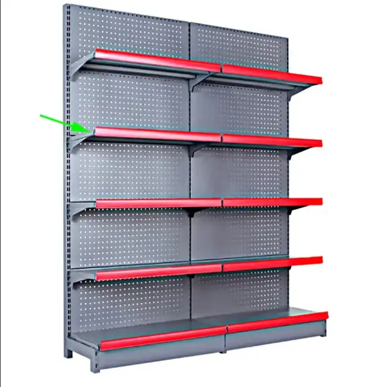 High Quality Wholesale Label holder Label rack strip plastics Supermarket shelves with factory price