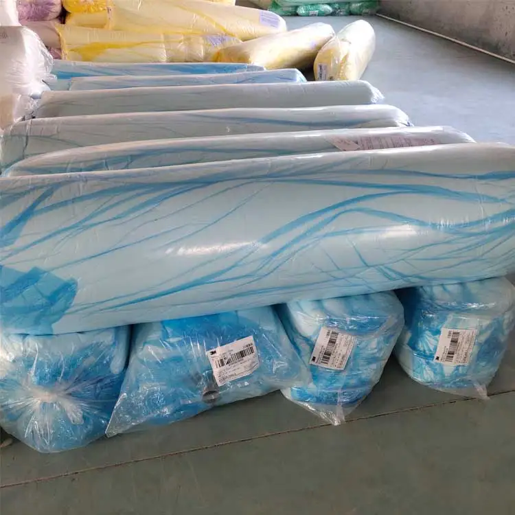 Oeko-tex Standard cotton wadding thermal bonded Polyester Wadding Batting for mattress quilt