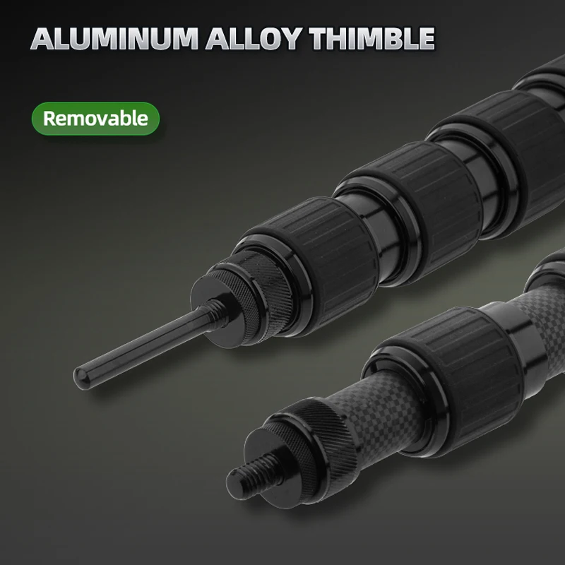 2.6M Plastic Telescopic Tube Connector 3M 5M Carbon Fiber Telescopic Pole