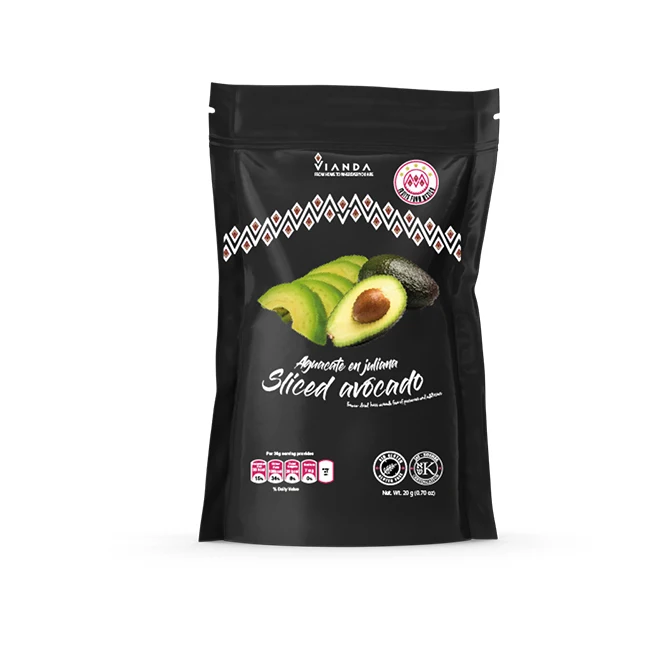 Lyophilized Holsale High Quality Pulp Cold Products Snacks Dashes Fruit Freeze Dried Avocado Wholesalers