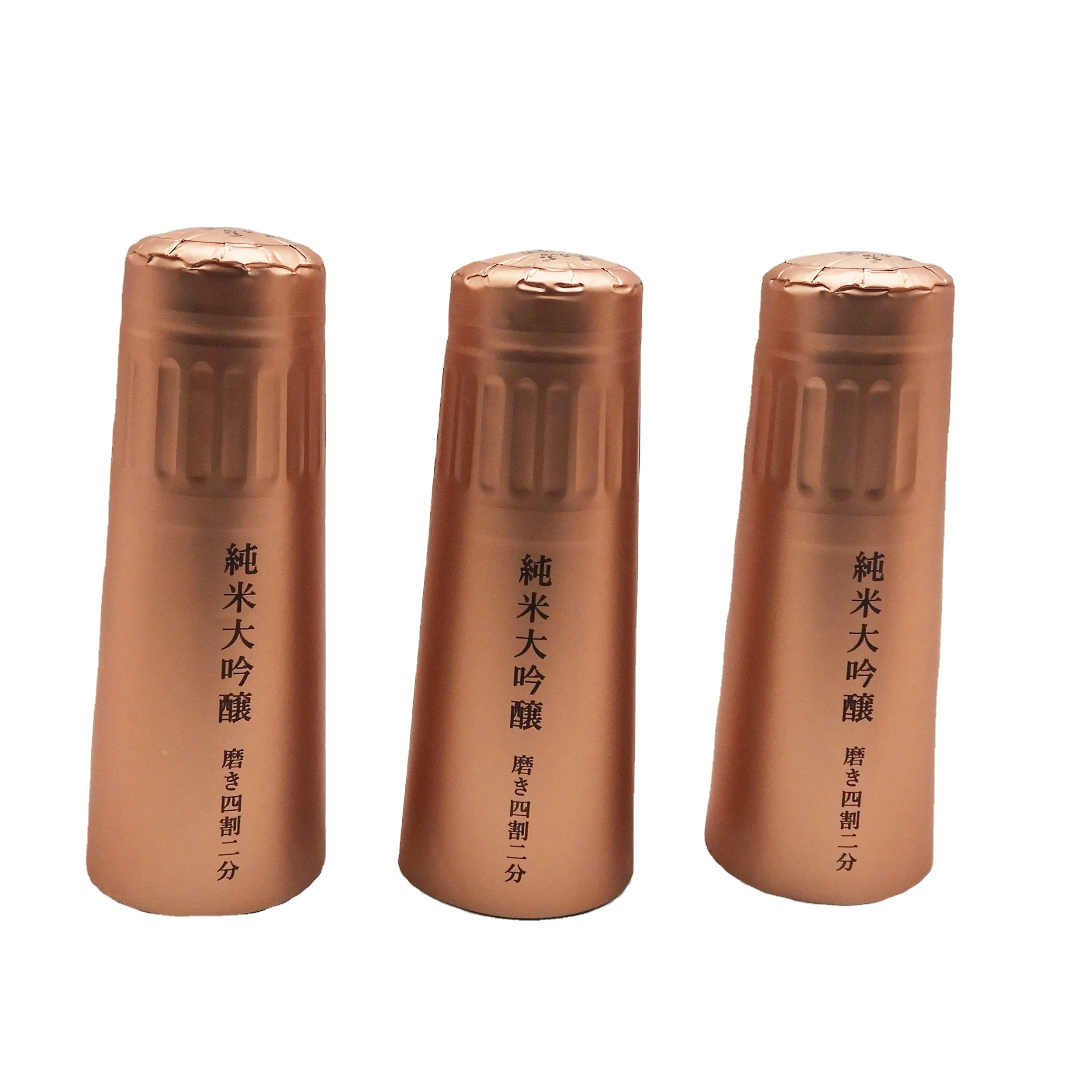 34*120mm Champagne Aluminium Foil Capsules for Sparkling Wine Bottle Shrink Caps
