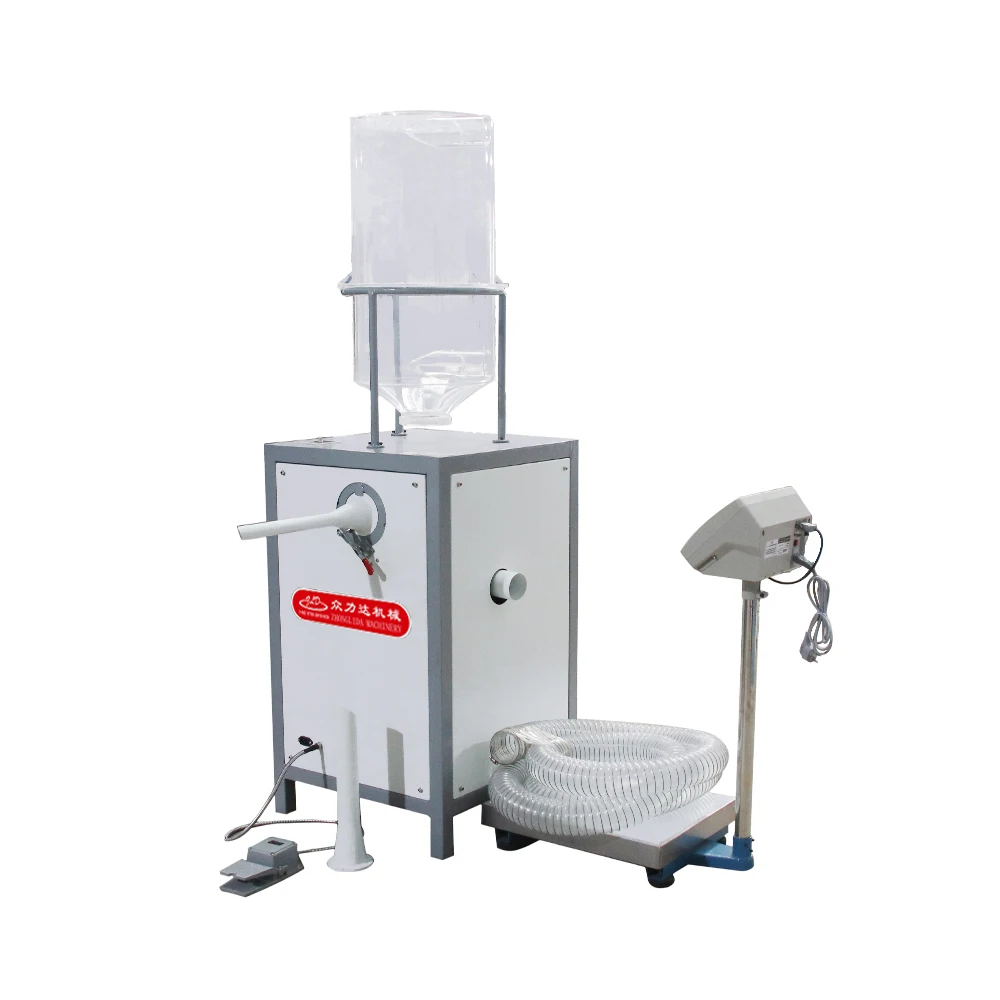 Hot Product Cheap Goose Feather Garment semi-Automatic Feather Down Filling machine