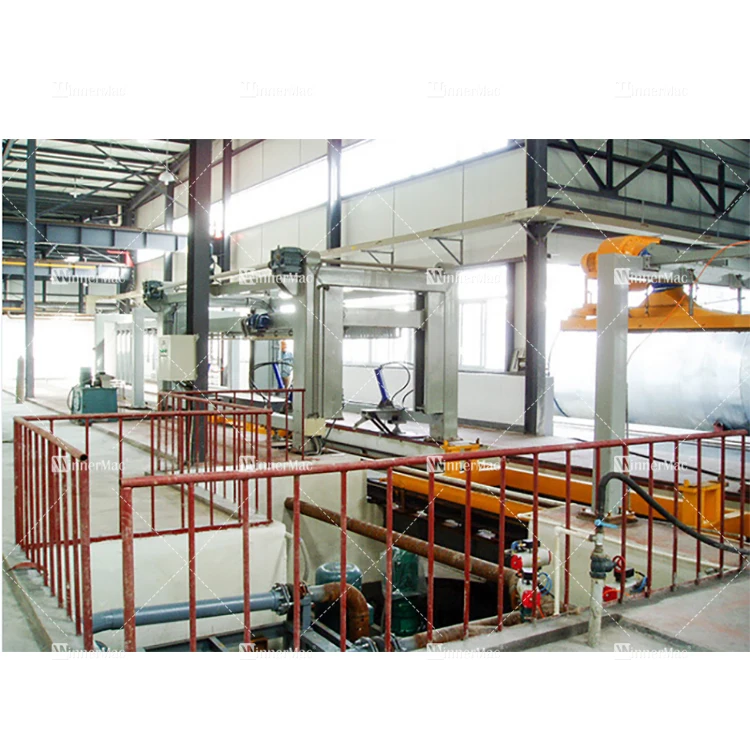 Semi-Automatic dy aac bricks plant cost Used in Lightweight Aerated Concrete AAC brick with Competitive