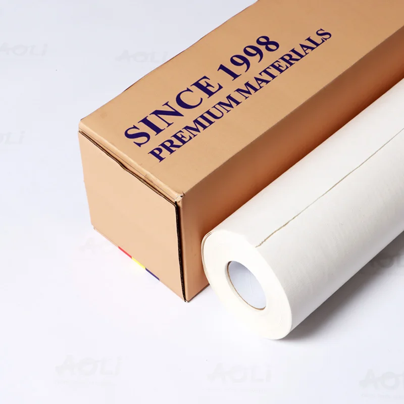 Aoli 260g canvas accessory roll linen primed canvas roll canvas patch material rolls