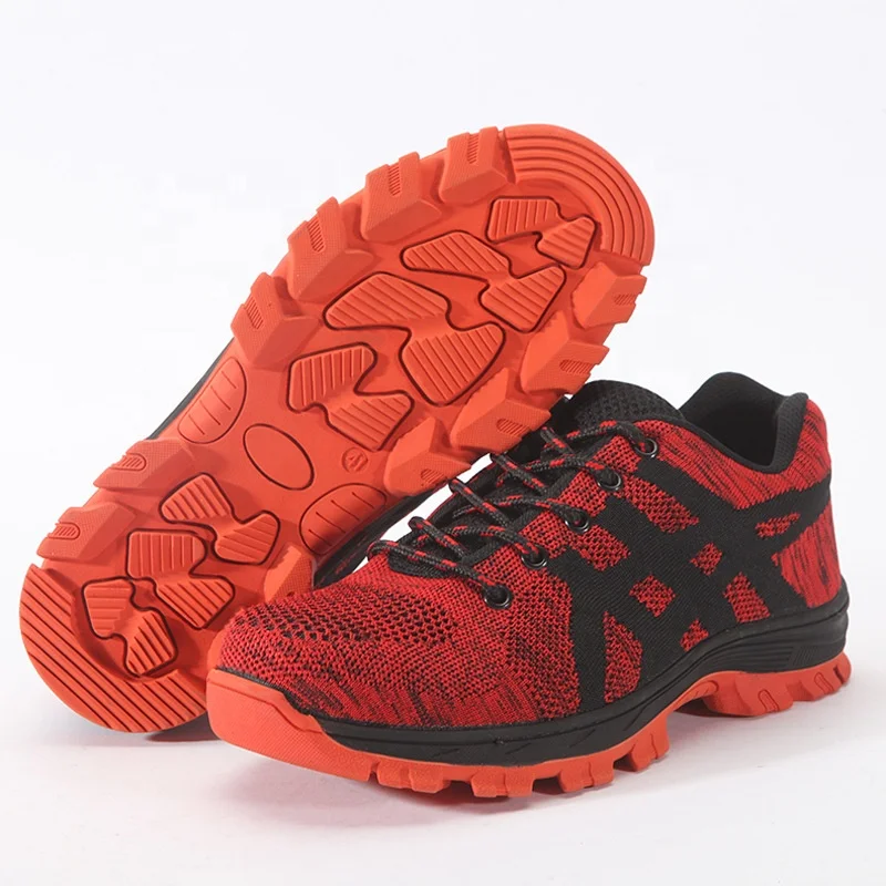 High Quality Cheap Work Sneakers Industrial Steel Toe Anti puncture Safety Shoes
